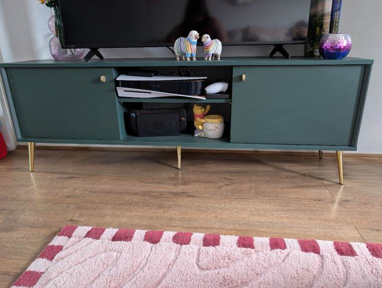 Green and Gold TV unit - Moana Unit from argos