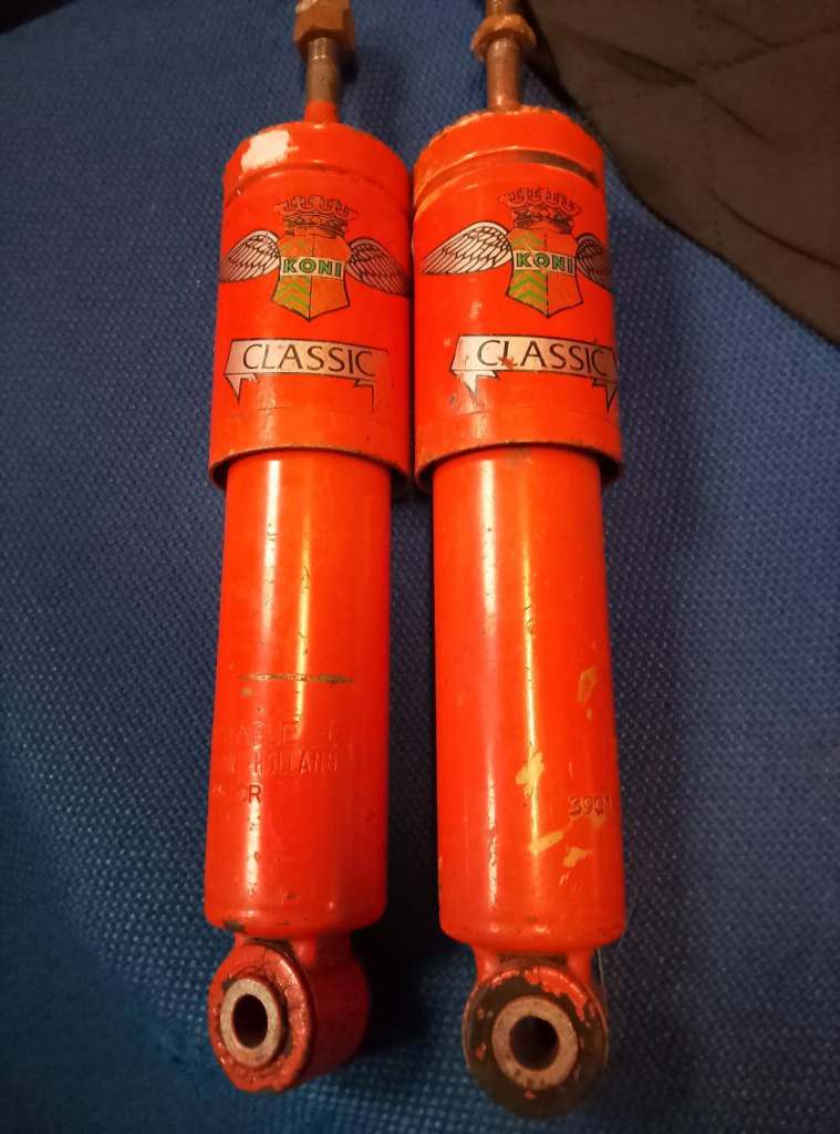 CLASSIC MINI KONI ADJUSTABLE REAR SHOCK ABSORBERS EXCELLENT CONDITION UNDER HALF PRICE
