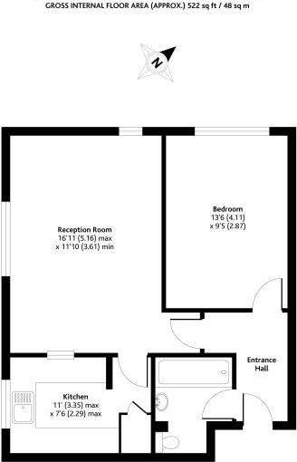 1 bedroom flat - Northwood Hills