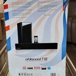 Orbitsound T12 Soundbar, Subwoofer & iPod Dock v3