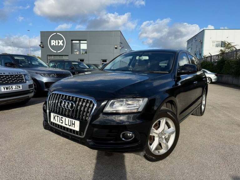 2015 Audi Q5 2.0 TDI SE SUV 5dr Diesel Manual quattro Euro 6-2 OWNER CAR-BLACK LEATHER U ESTATE D...