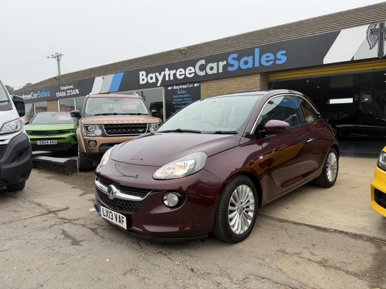 VAUXHALL ADAM 1.4 ecoFLEX 16v GLAM Red Manual Petrol 2013
