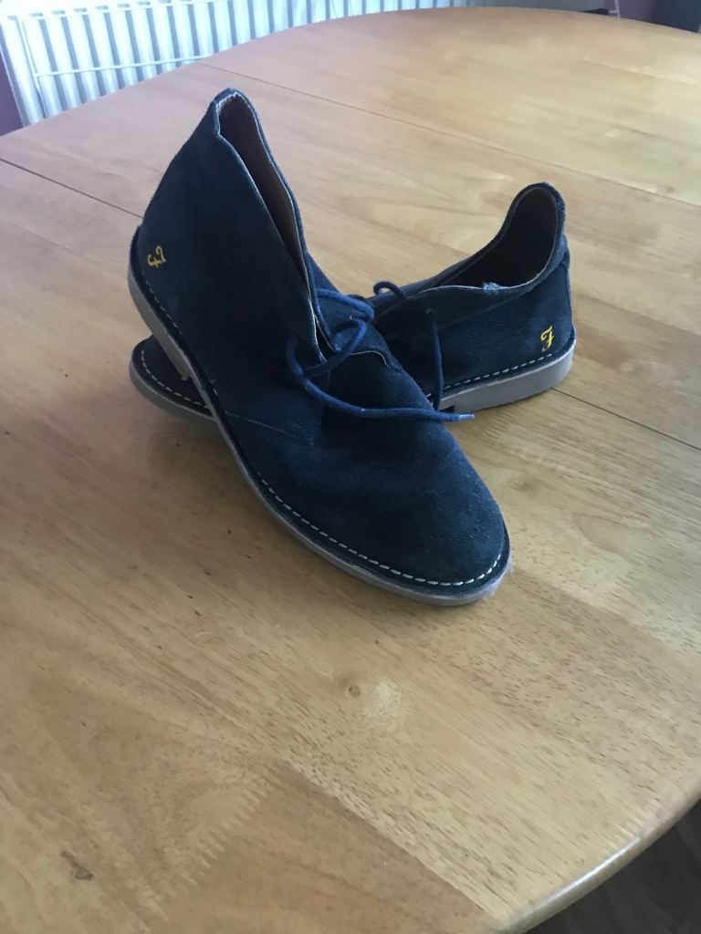 Blue Suede Boots