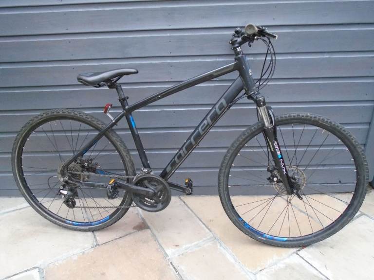 Carrera crossfire 2 hybrid bike, 19 inch lightweight frame, 28 inch ...