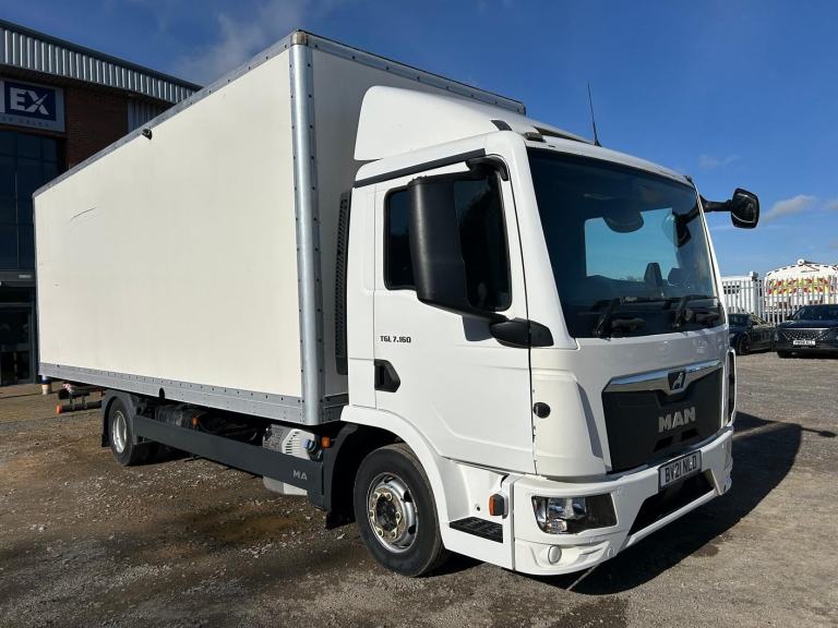 MAN TGL 8.160 7.5-TONNE GRP BOX VAN 2021 – BV21 NLD
