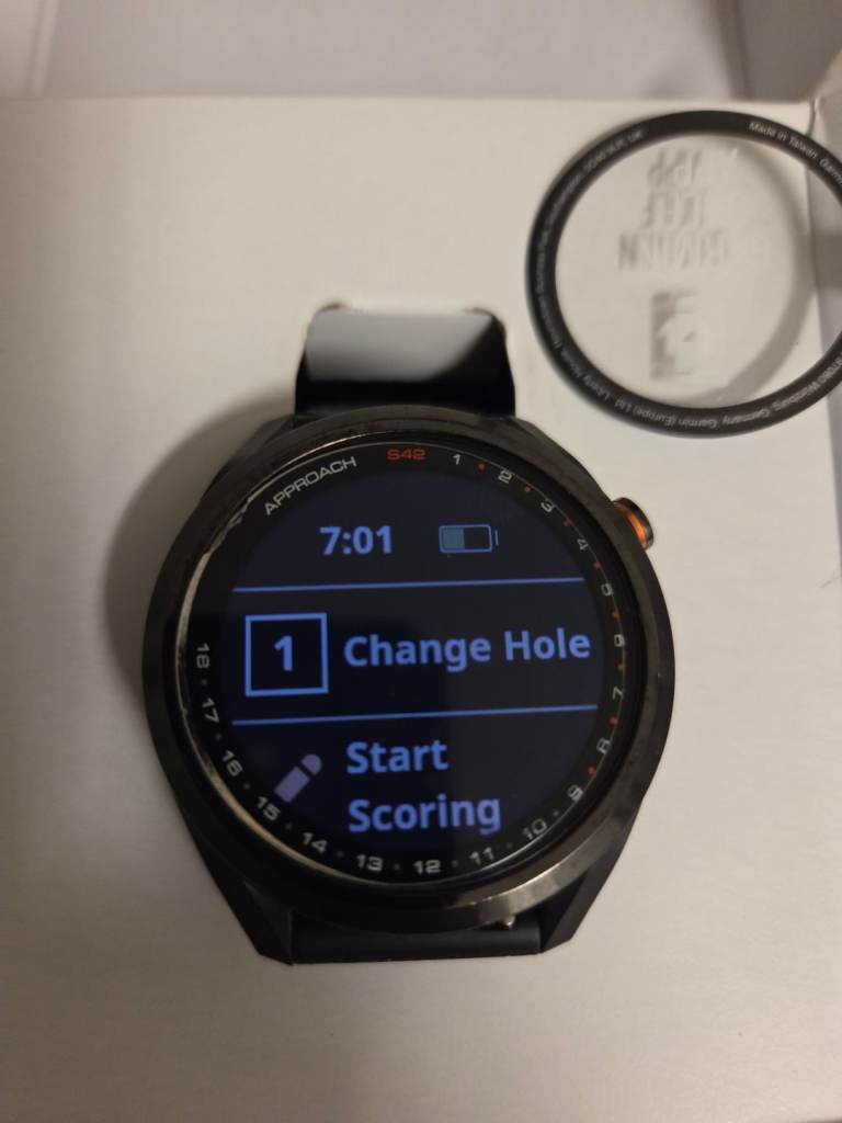 Garmin s42 colour golf watch for sale