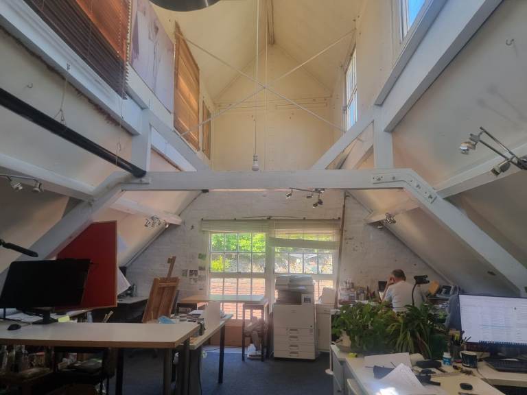 Co working Studio space, desk space in Lewes, Star Brewery Studios