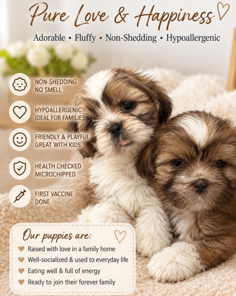 Male and Female Shih Tzu puppy’S 