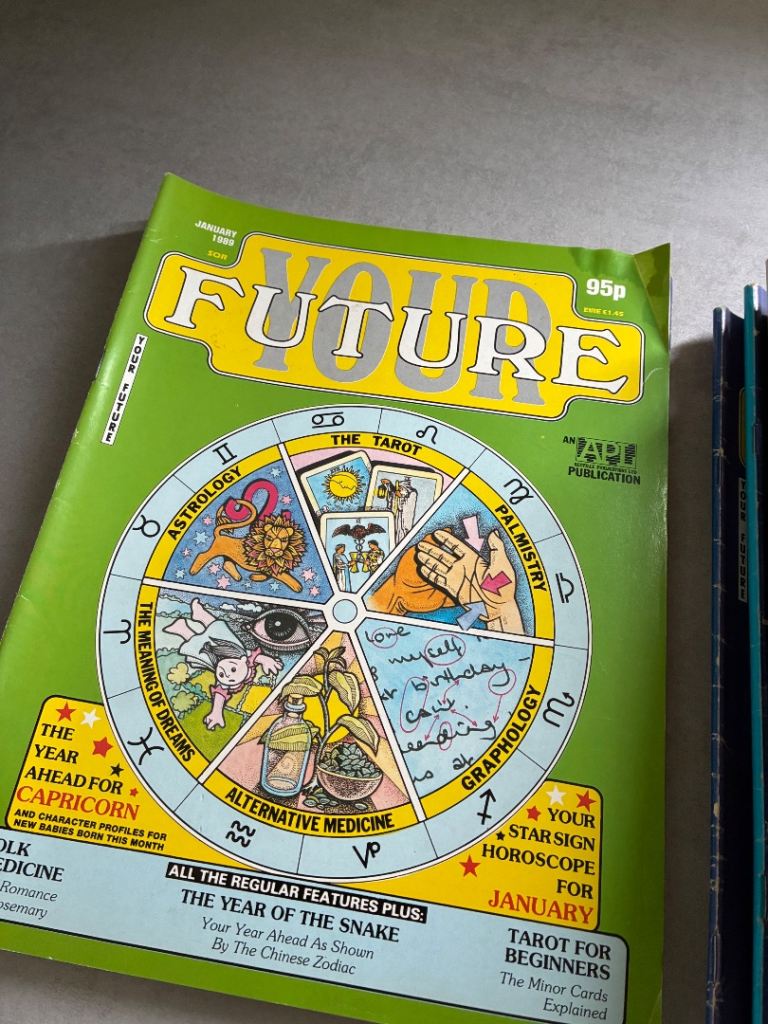 Vintage Magazines – Your Future, Supernatural, Caravan Mart