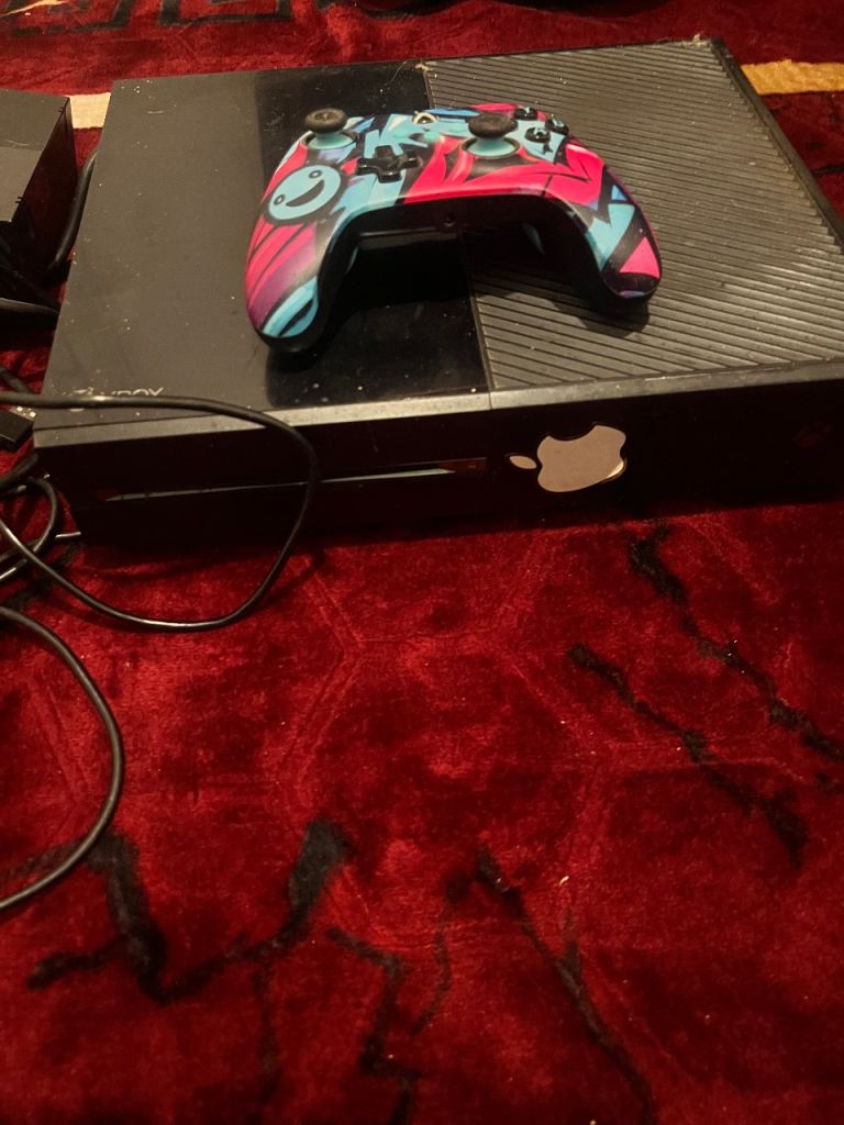 Xbox One Console with Controller and Power Supply