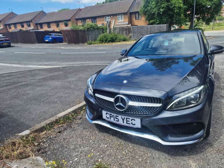 Mercedes-Benz, C CLASS, 2.1 C220d AMG Line Saloon 4dr Diesel G-Tronic 2015, 2143 (cc), 