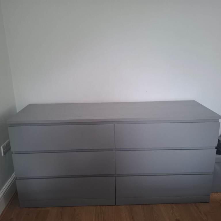 IKEA MALM 6 drawer chest