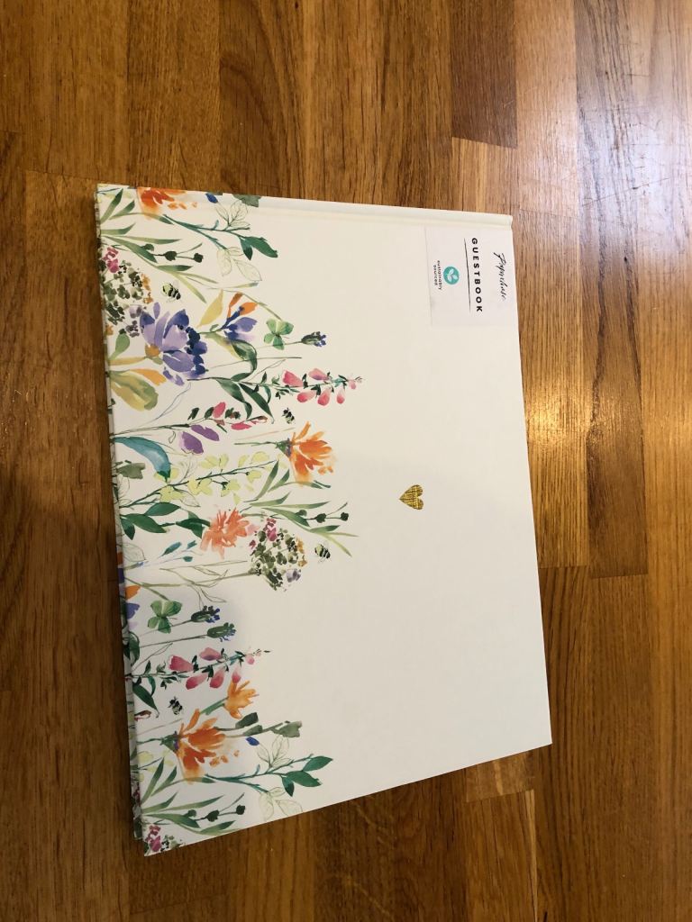 Paper Chase Guest Book 