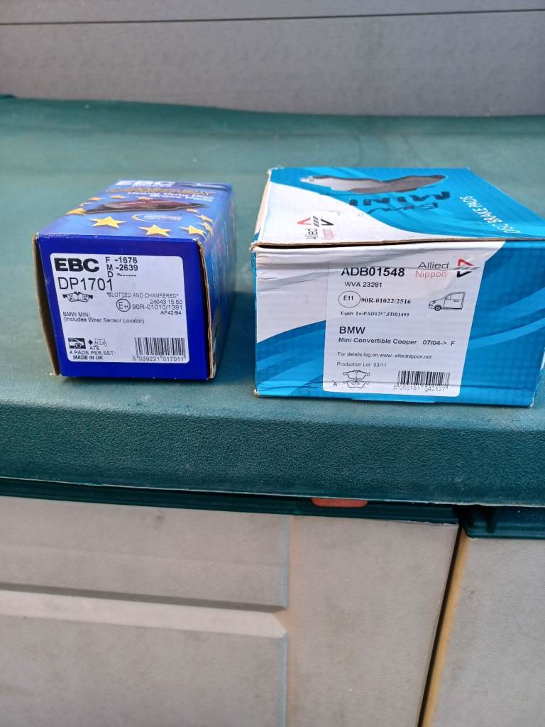 BMW Mini Brake Front & Back Pad Set