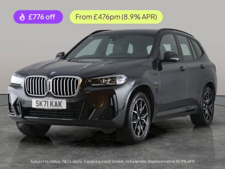 2021 BMW X3 2.0 30e 12kWh M Sport SUV 5dr Petrol Plug-in Hybrid Auto xDrive Euro 6 (s/s Suv PETRO...
