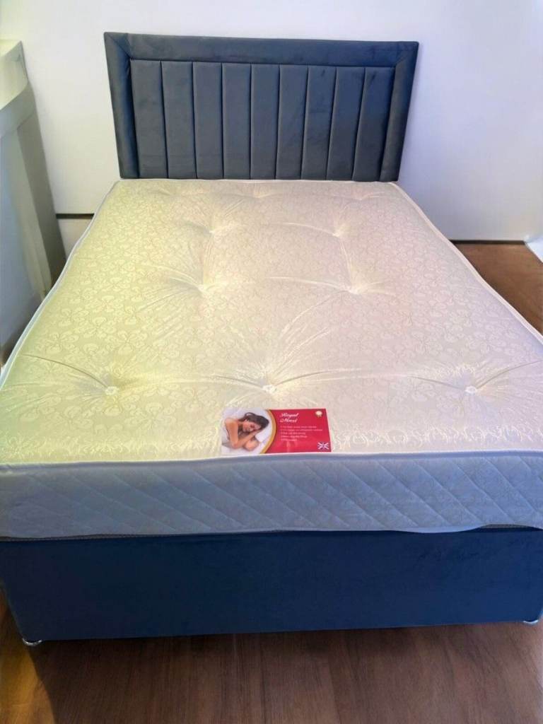 🏡 Signature Comfort King Size Divan Bed 🛏️ Headboard Optional | Cash on Delivery | 20% Off **