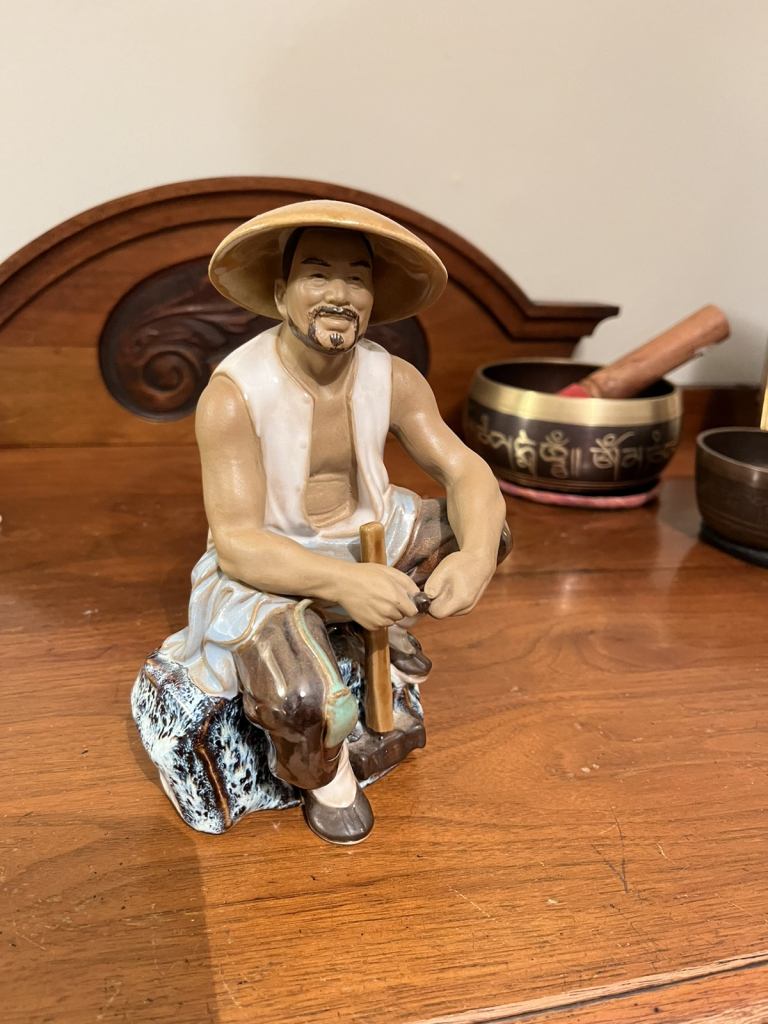 Rare Mud Man sculpture. Collectors, Vintage