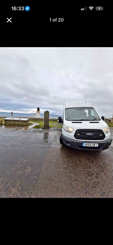 2015 Ford transit van Self Converted camper