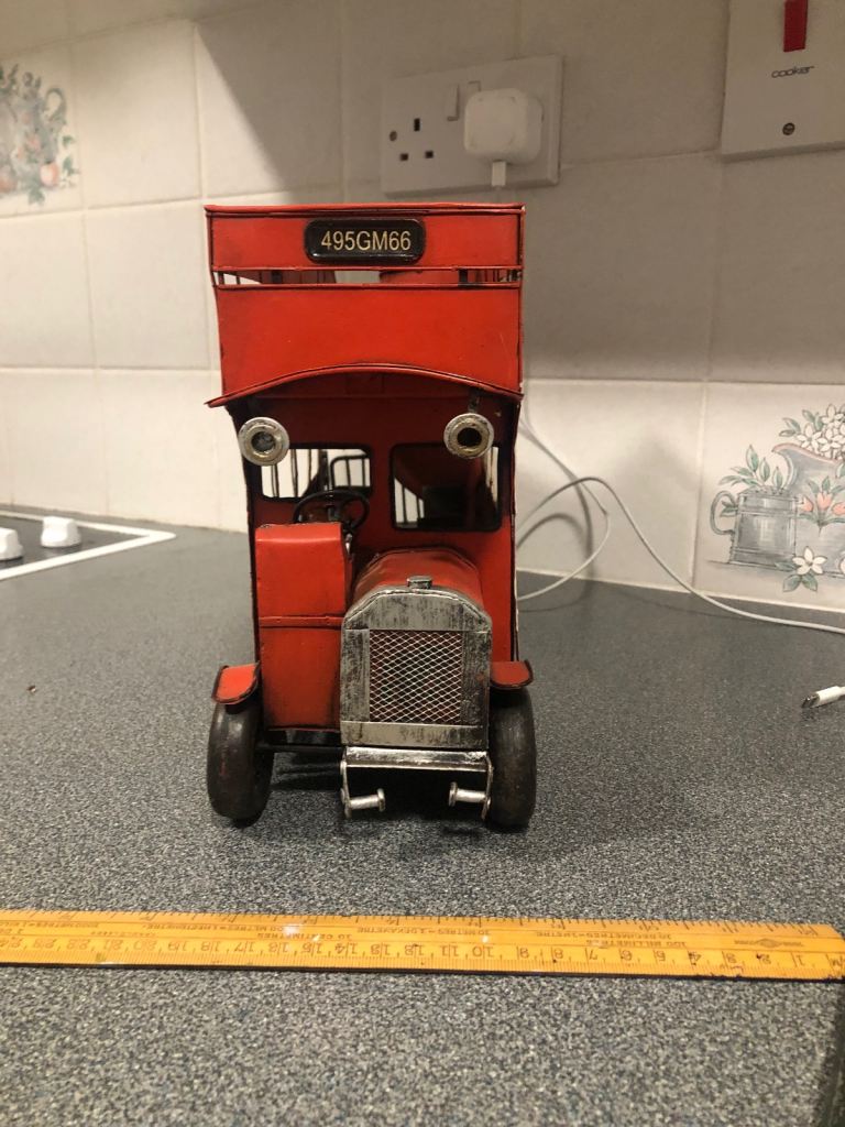 Tinplate Doubledecker Bus.