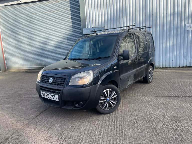 Fiat doblo van 2006 black 