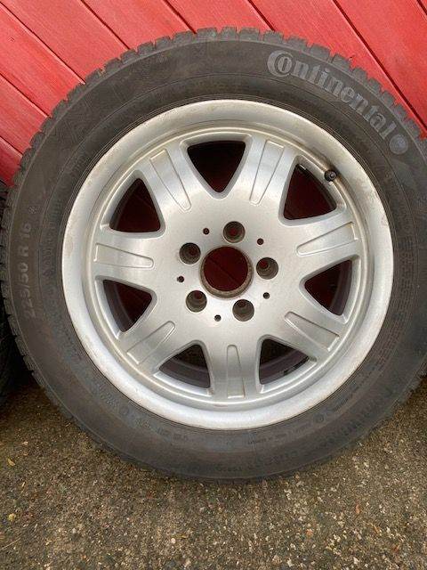 Mercedes SLK Winter tyres on SLK Alloys
