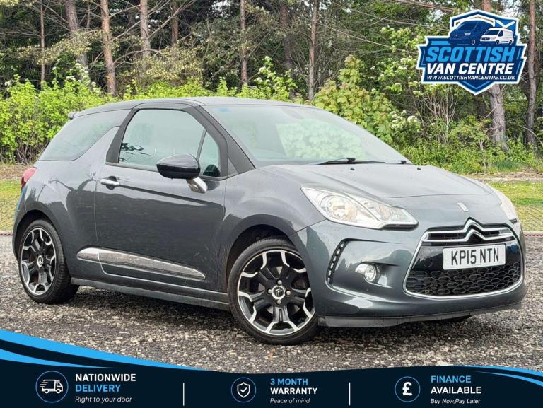 2015 Citroen DS3 1.6 THP 16V 155 DSire 3dr HATCHBACK PETROL Manual