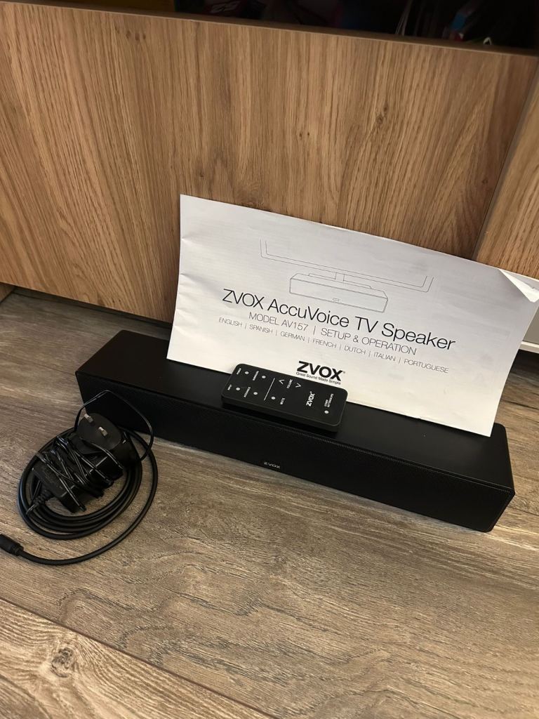 ZVOX AccuVoice AV157 Dialogue Clarifying Soundbar 