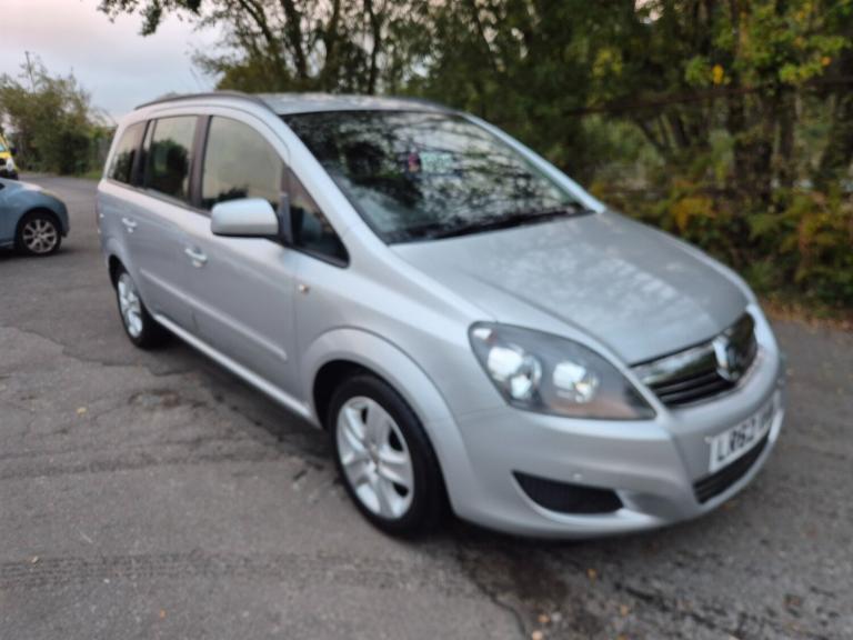 2012 Vauxhall Zafira 1.6i [115] Exclusiv 5dr MPV Petrol Manual