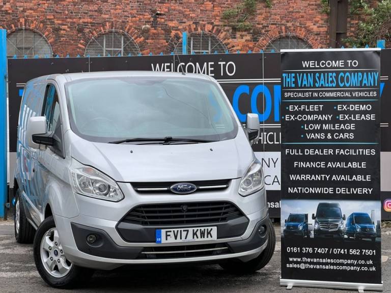 2017 17 FORD TRANSIT CUSTOM 2.0 270 L1 LIMITED LR P/V 130 BHP EURO 6 PANEL VAN  