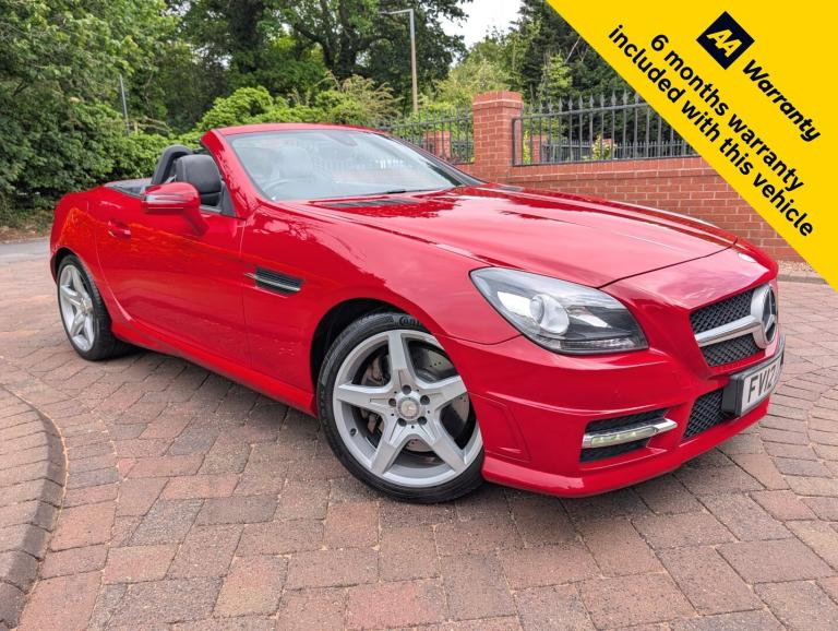 2012 Mercedes-Benz SLK SLK 250 BlueEFFICIENCY AMG Sport Tip Auto Convertible *FMSH & MOT 04/27* C...