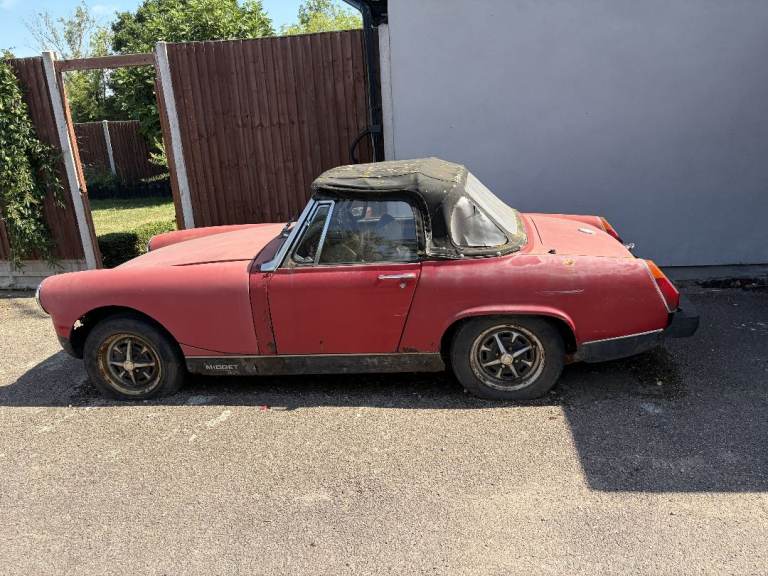 MG Midget 1500 spares and repairs 
