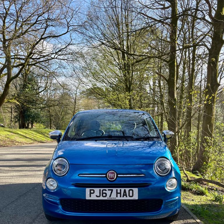 FIAT 500 1.2 MIRROR EDITION EURO 6 ULEZ LOADED 66K FSH 1 YEAR MOT✅I10 C1 108 Aygo Polo Fiesta Corsa 