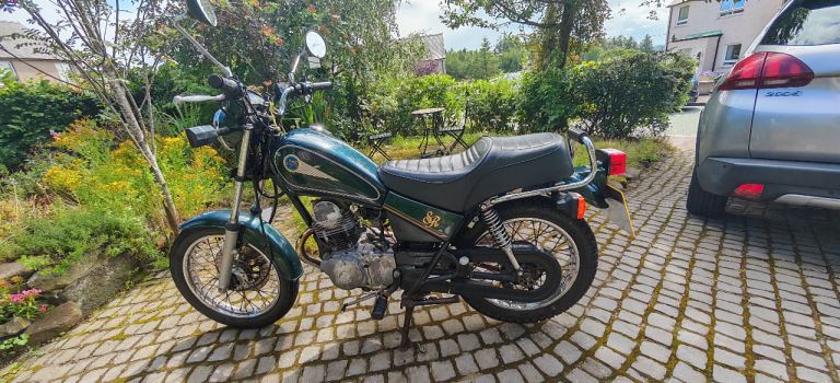 Yamaha, SR, 1993, 124 (cc)