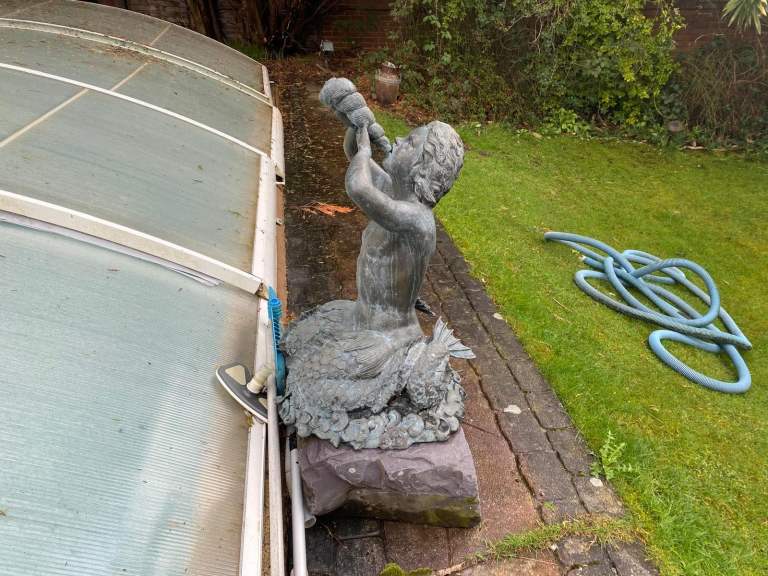 Bronze fountain 