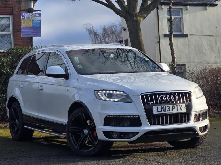 2013 Audi Q7 3.0 TDI 245 Quattro S Line Plus 5dr Tip Auto ESTATE DIESEL Automatic