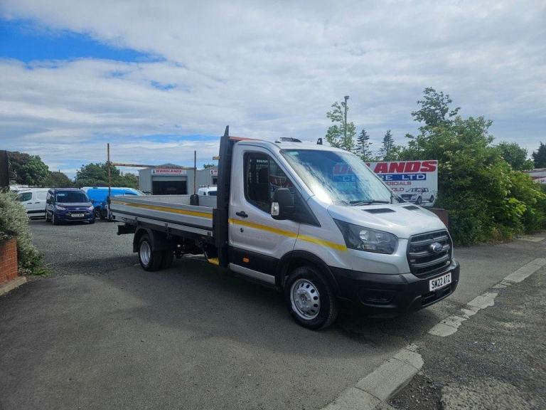 2022 ON 22 PLATE FORD TRANSIT 350 LEADER DROPSIDE PICKUP 130BHP RWD L4H1 LWB 