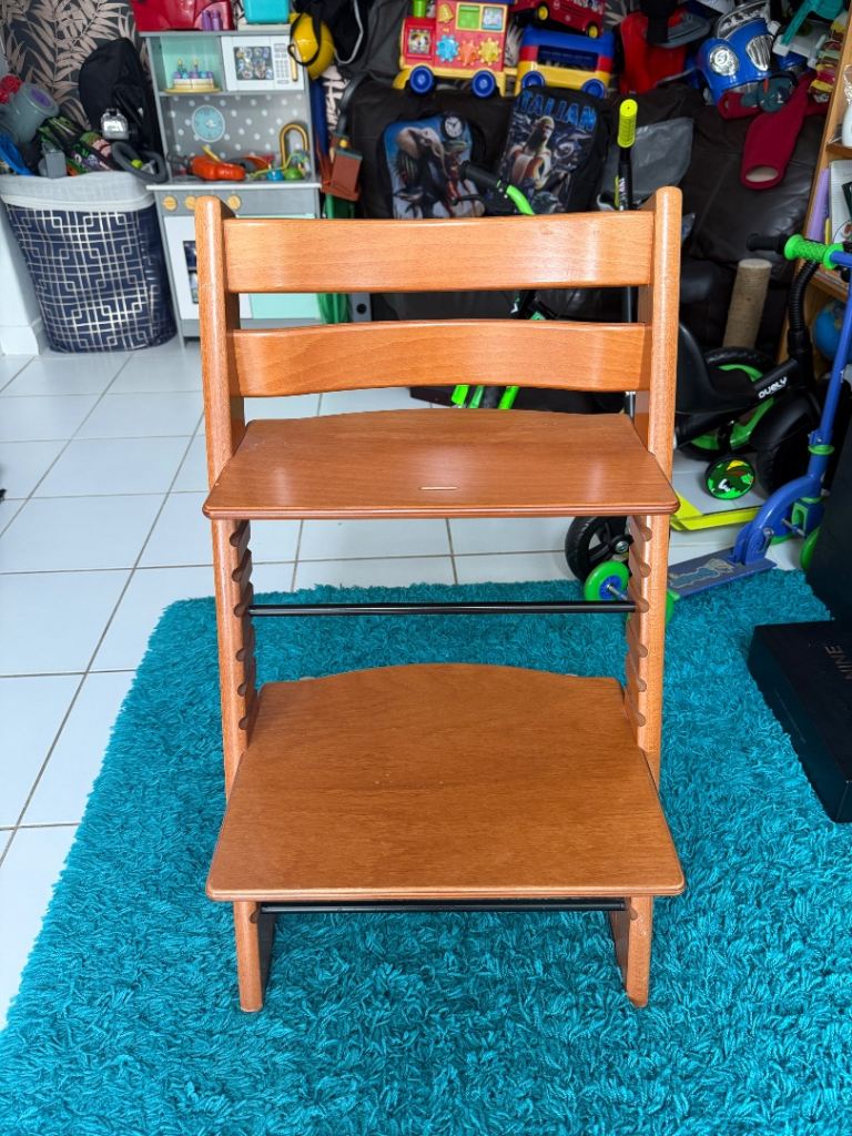 Stokke Tripp Trapp High Chair – Wood, Good Condition