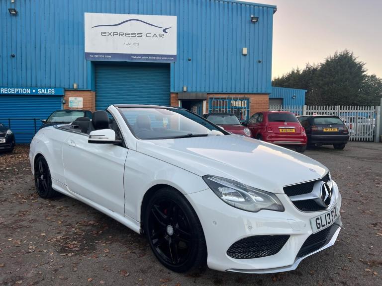 2013 Mercedes-Benz E Class 2.1 E250 CDI AMG Sport Cabriolet G-Tronic+ Euro 5 (s/s) 2dr CONVERTIBL...