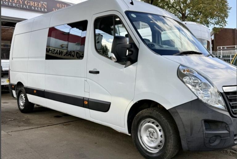 VAUXHALL MOVANO LWB COMBI CREW X 6 SEATS 2.3 CDTi 3300 2016
