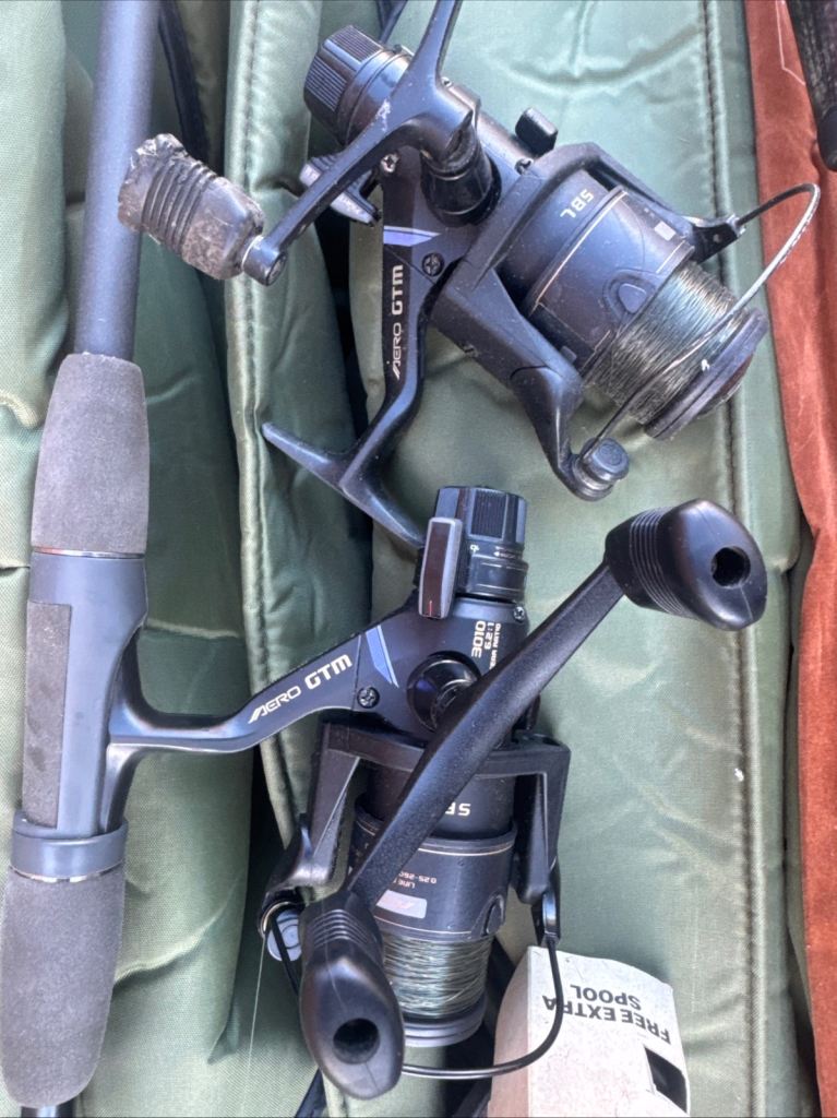 Shimano aero gtm 3010 reels x two