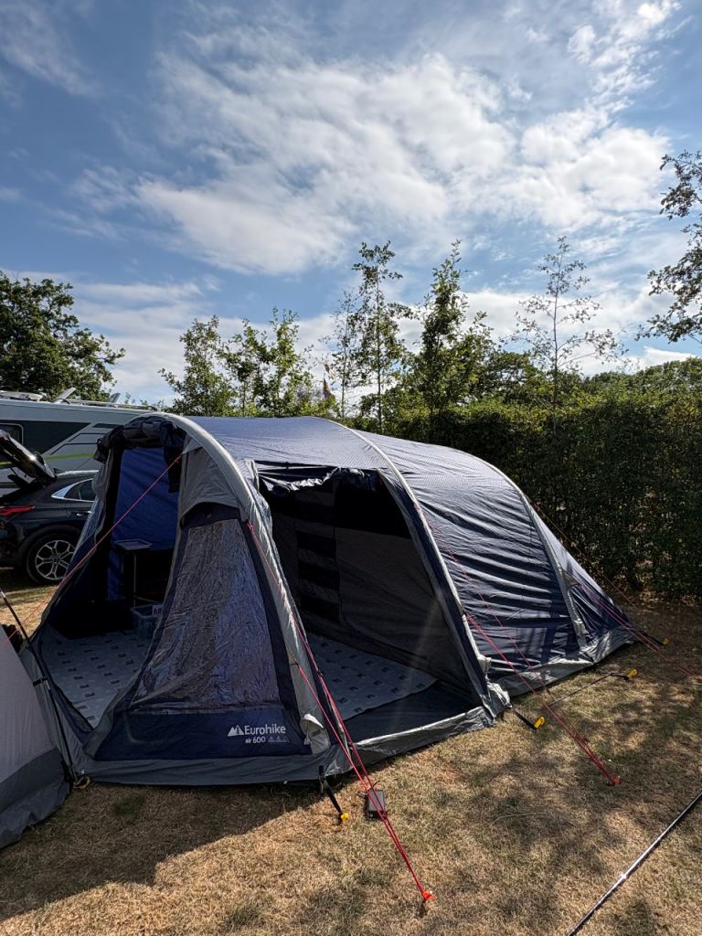 Eurohike Air 600 Family Tent – Complete Camping Package