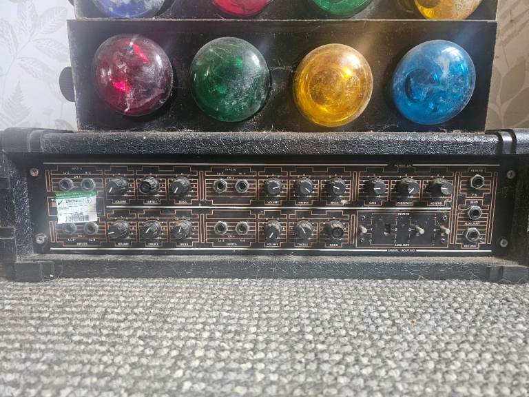 Amplifier and Stage Lighting 