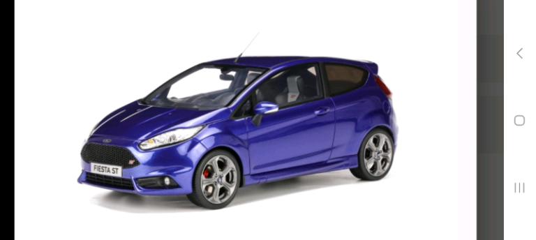 1:18 OTTO MODELS Ford Fiesta ST ottomobile OT403