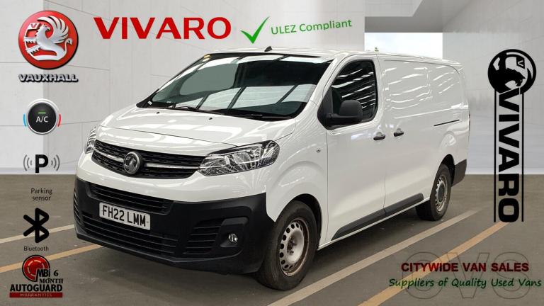 2022 Vauxhall Vivaro 3100 2.0d 145PS Dynamic H1 Van NO VAT PANEL VAN Diesel Manual