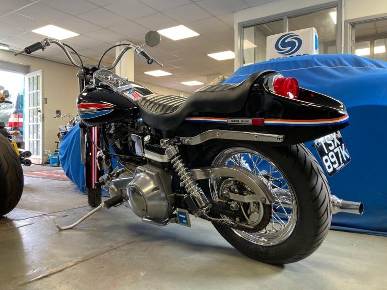 72 Harley-Davidson FX1200 SHOVELHEAD SUPERGLIDE BOATTAIL ROADSTER (THE REAL DEAL