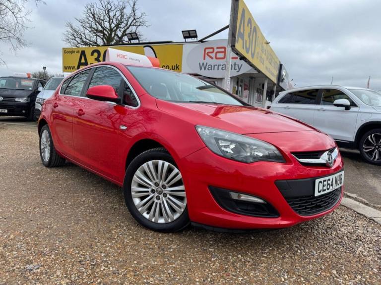 2014 Vauxhall Astra 1.4 16v Excite Euro 5 5dr Hatchback Petrol Manual