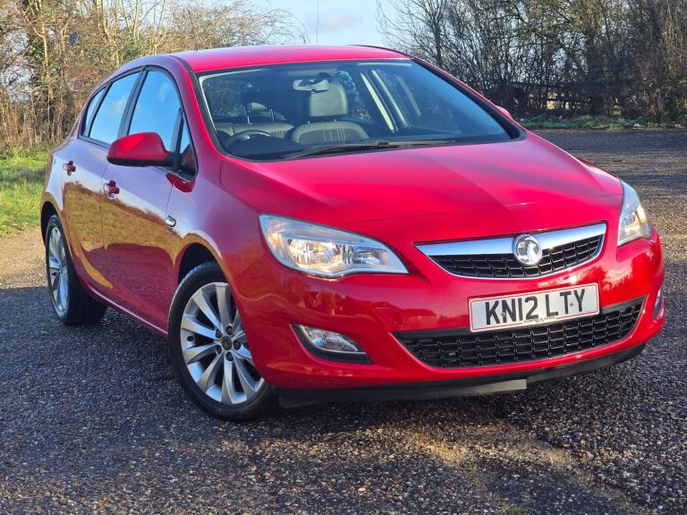 2012 Vauxhall Astra 1.6 16v Active Limited Edition Euro 5 5dr Petrol