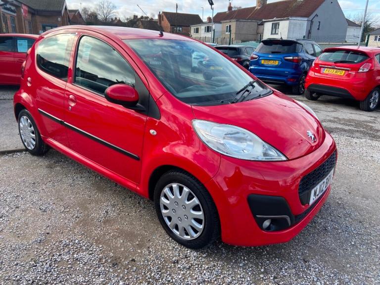 2012 Peugeot 107 1.0 Active 5dr HATCHBACK PETROL Manual