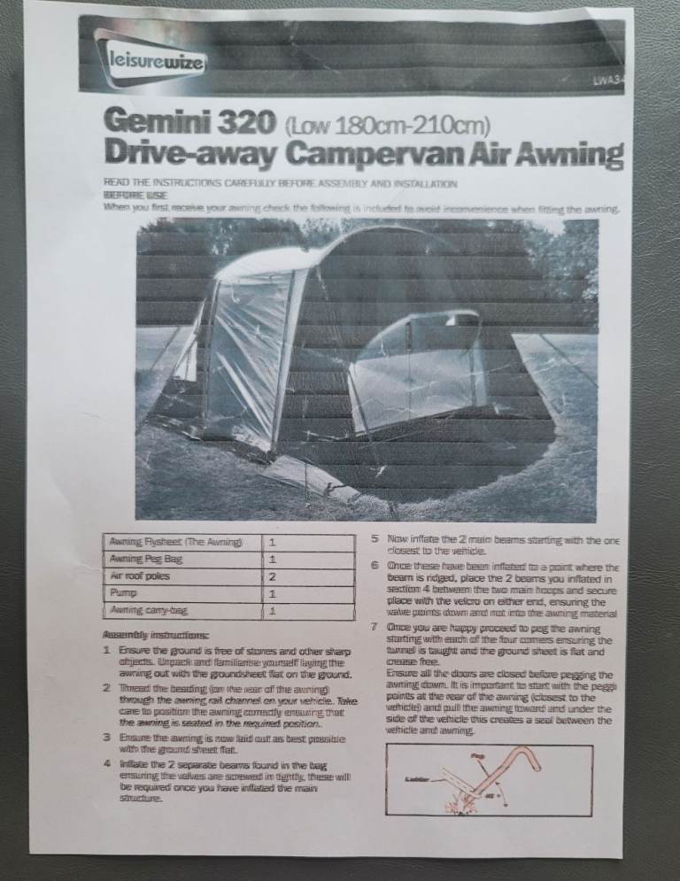Awning