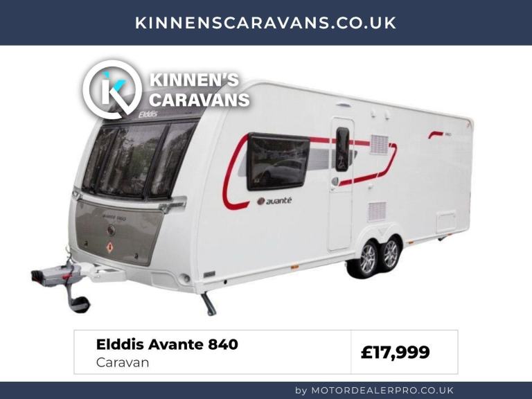 2018 Elddis Avante 840 Caravan